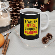 Pearl of Africa Uniquely Ugandan Ceramic Mug 11oz