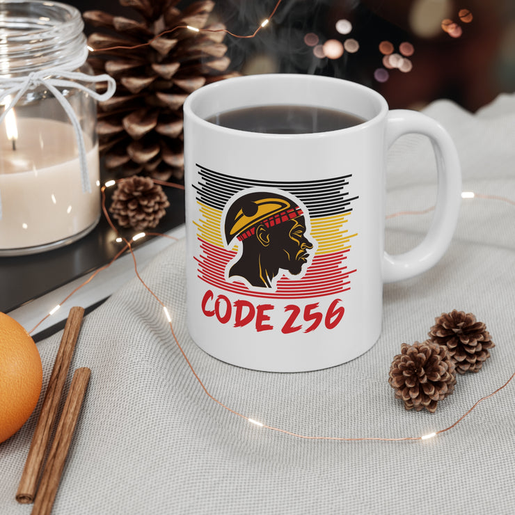 Code 256 Ceramic Mug 11oz