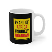 Pearl of Africa Uniquely Ugandan Ceramic Mug 11oz