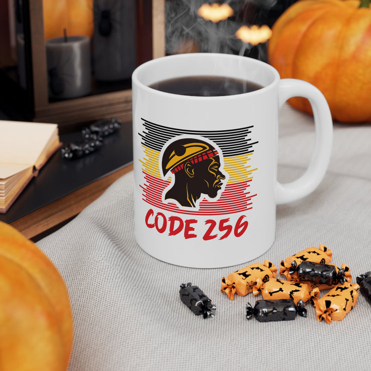 Code 256 Ceramic Mug 11oz