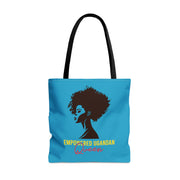 Empowered Ugandan Queen Tote Bag (AOP)