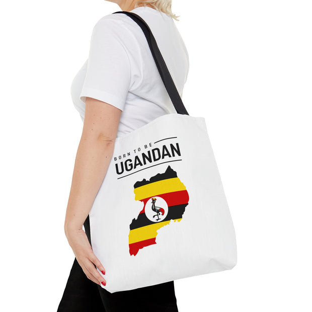 Born to be Ugandan Tote Bag (AOP)