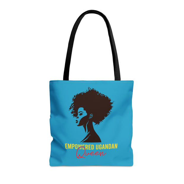 Empowered Ugandan Queen Tote Bag (AOP)
