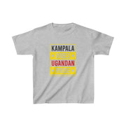 Kampala Vibes Ugandan Pride Kids Heavy Cotton™ Tee
