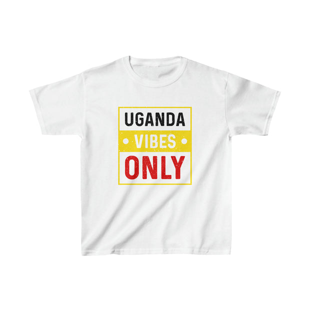 Uganda Vibes Only Kids Heavy Cotton™ Tee