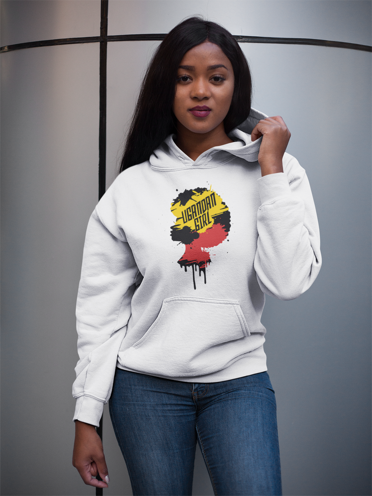 Ugandan girl Unisex Heavy Blend™ Hooded Sweatshirt