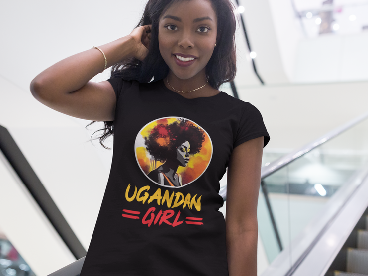 Uganda Girl Unisex Jersey Short Sleeve Tee