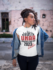 The 35rd annual UNAA trade expo 2023 Unisex Jersey Short Sleeve Tee