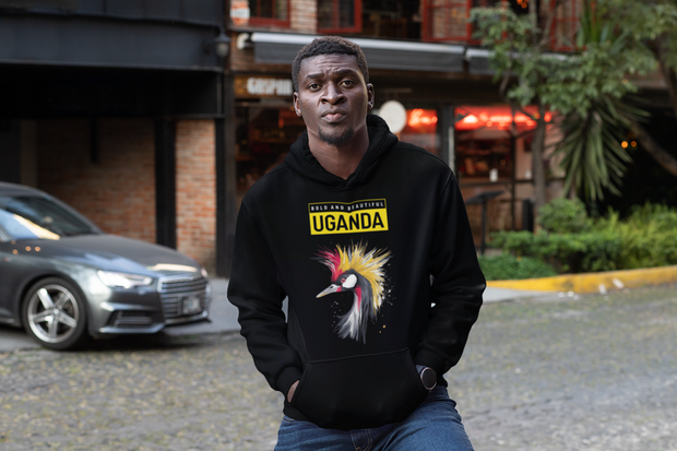 Bold and beautiful Uganda Unisex Heavy Blend™ Hooded Sweatshirt