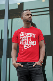 Keep Calm and Boda Boda On Unisex Heavy Blend™ Hooded Sweatshirt