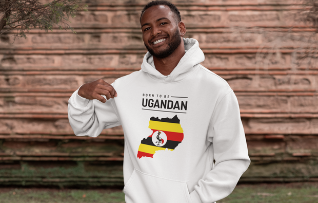 Born to be Ugandan Unisex Heavy Blend™ Hooded Sweatshirt