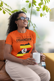 Born to be Ugandan Unisex Jersey Short Sleeve Tee