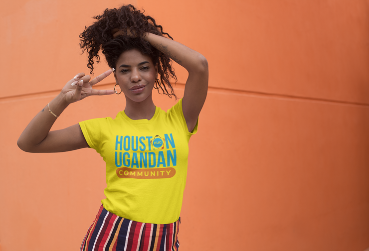 Houston Ugandan Unisex Heavy Cotton Tee