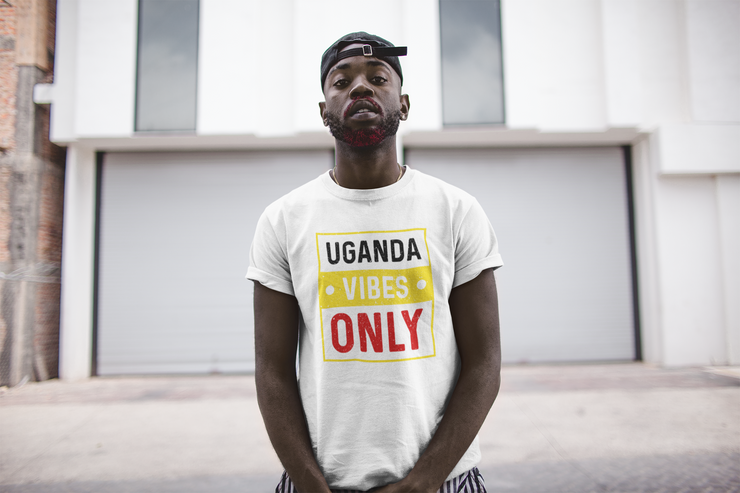 Uganda vibes only Unisex Jersey Short Sleeve Tee